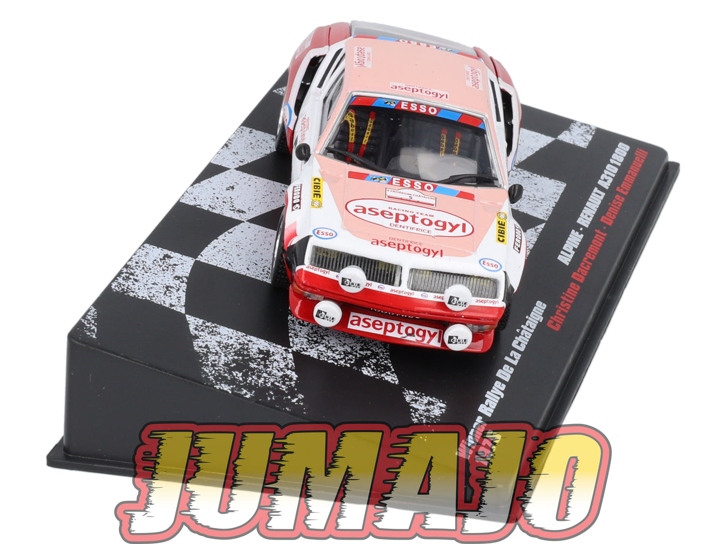 RVR33 1/43 Altaya Vainqueurs rallye : RENAULT Alpine A310 1800 1976 #5 C.Dacremont