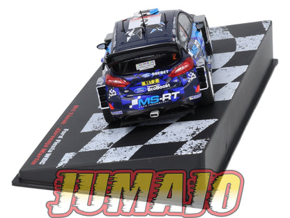 RVR34 1/43 Altaya Vainqueurs rallye : FORD Fiesta 2017 #2 O.Tanak
