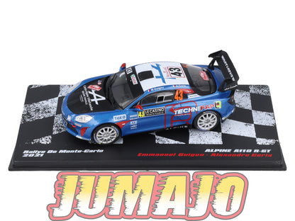RVR35 1/43 Altaya Vainqueurs rallye RENAULT Alpine A110 R -GT 2021 Monte-carlo