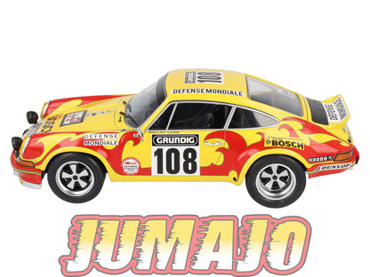 RVR40 1/18 Altaya Vainqueurs rallye : Porsche 911 Carrera RS Tour de France 1973 C.Ballot