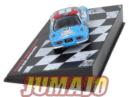 RVR44 1/43 Altaya Vainqueurs rallye RENAULT Alpine A110 1800 1973 #1 JP Nicolas Tour De Corse