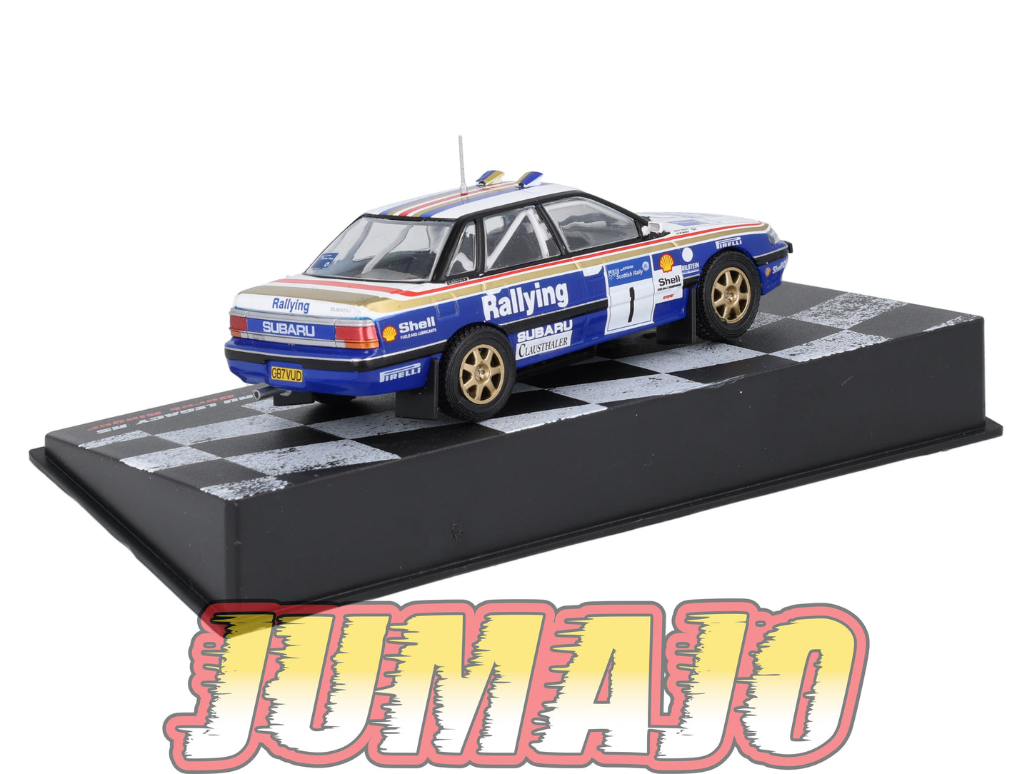 RVR45 1/43 Altaya Vainqueurs rallye : Subaru Legacy RS #1 1991 C McRae