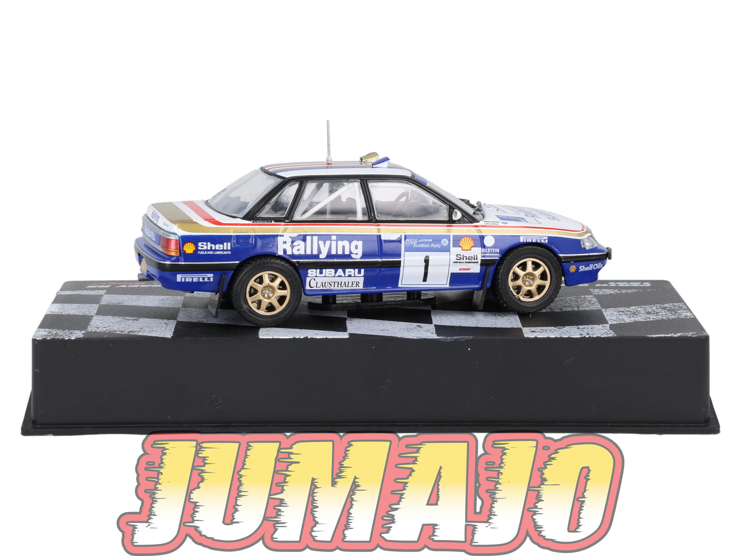 RVR45 1/43 Altaya Vainqueurs rallye : Subaru Legacy RS #1 1991 C McRae