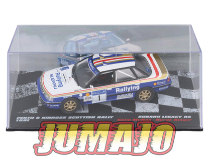 RVR45 1/43 Altaya Vainqueurs rallye : Subaru Legacy RS #1 1991 C McRae