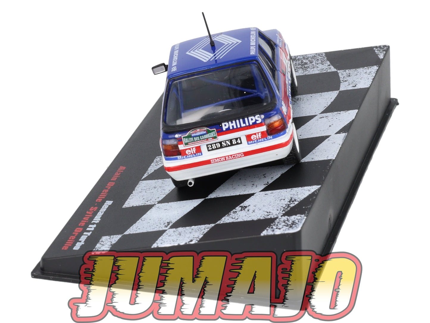 RVR46 1/43 Altaya Vainqueurs rallye : RENAULT 11 Turbo 1987 #7 A Oreille