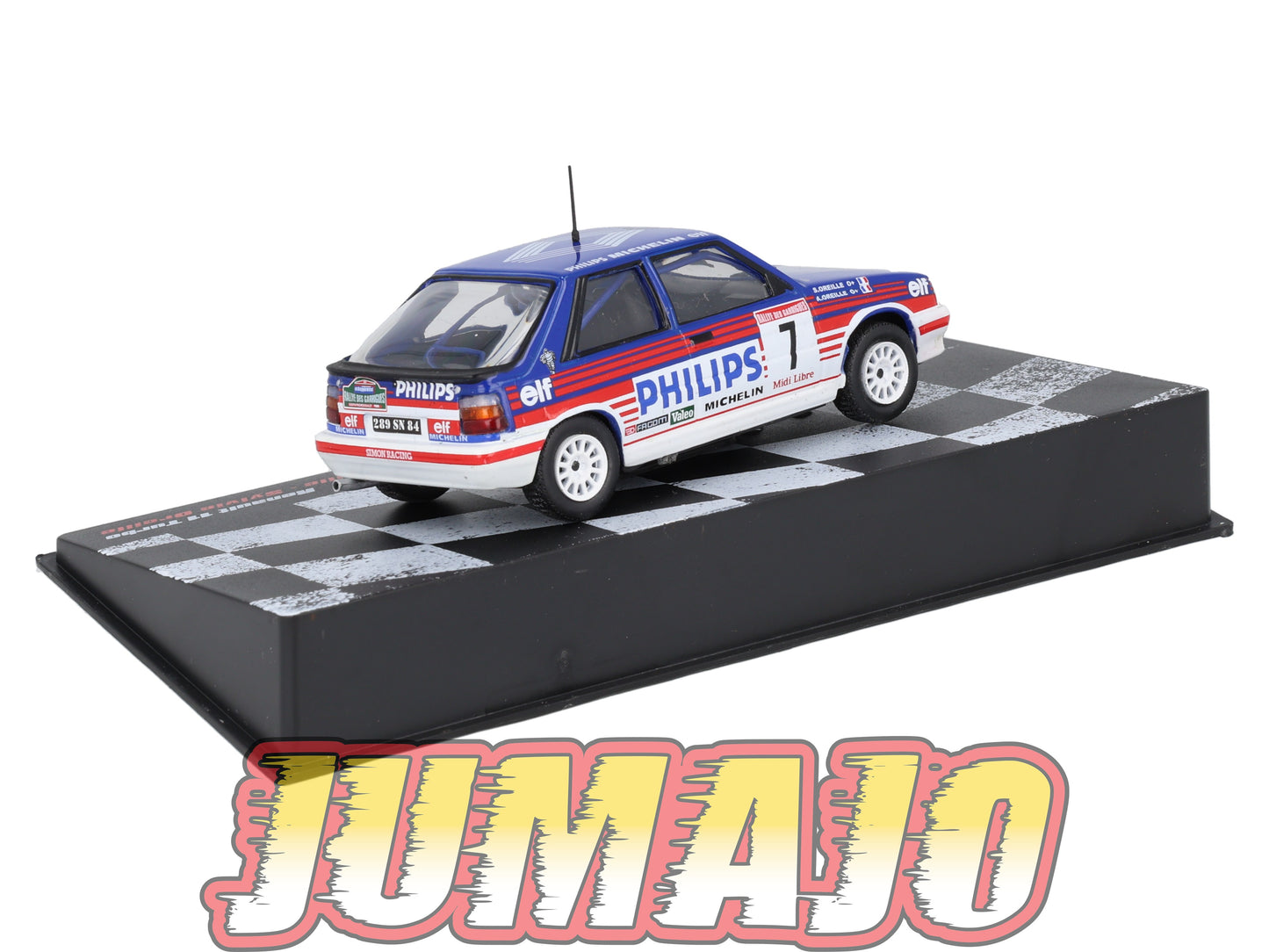 RVR46 1/43 Altaya Vainqueurs rallye : RENAULT 11 Turbo 1987 #7 A Oreille