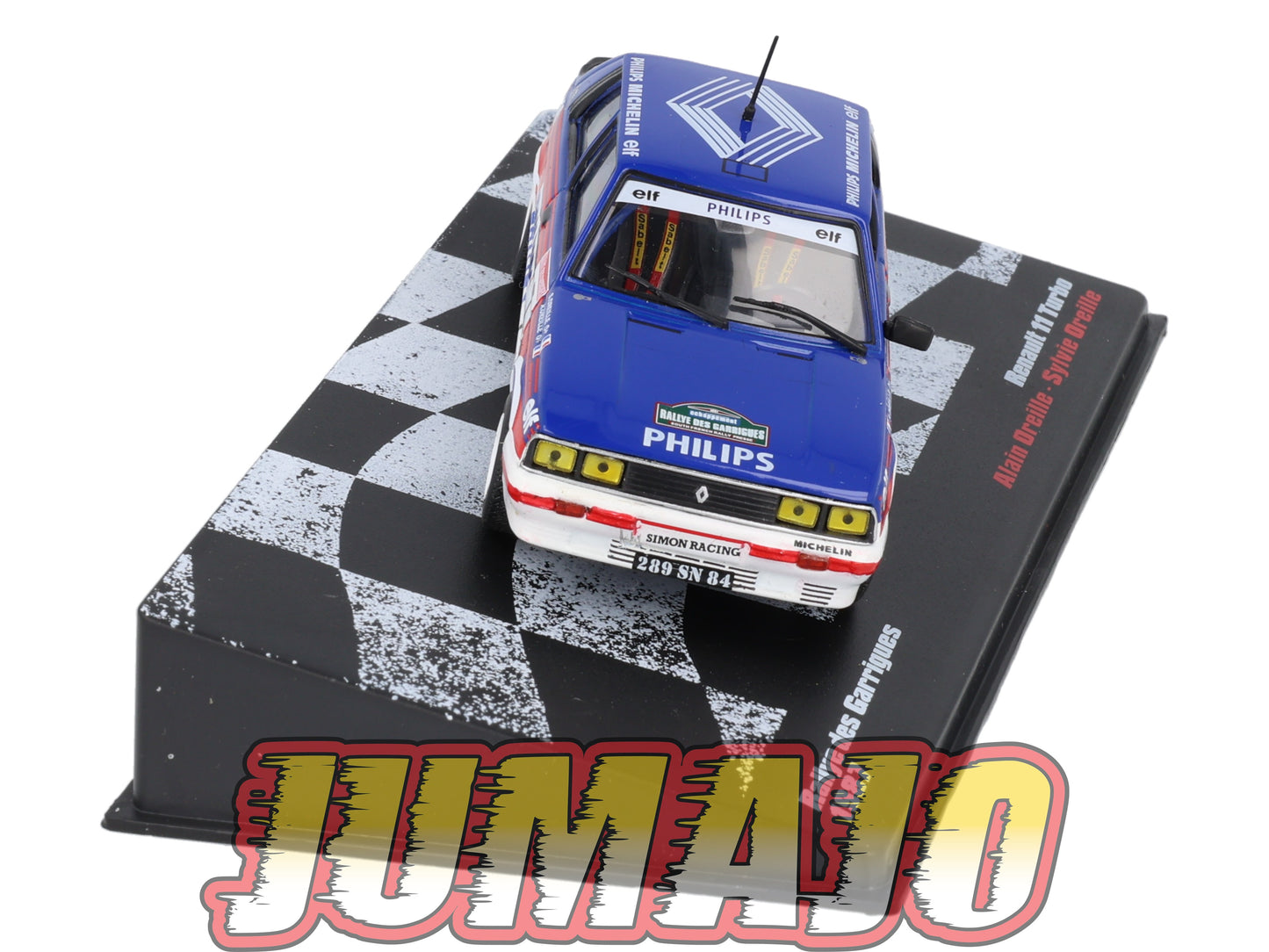 RVR46 1/43 Altaya Vainqueurs rallye : RENAULT 11 Turbo 1987 #7 A Oreille