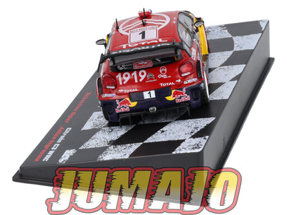 RVR4 1/43 Altaya Vainqueurs rallye : CITROEN C3 2019 #1 S.Ogier