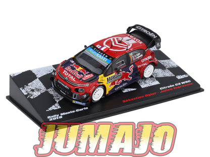 RVR4 1/43 Altaya Vainqueurs rallye : CITROEN C3 2019 #1 S.Ogier