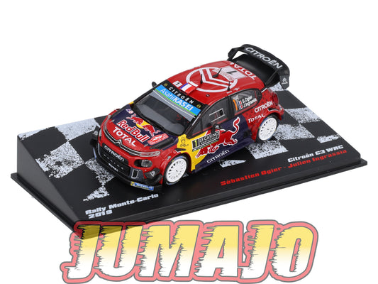 RVR4 1/43 Altaya Vainqueurs rallye : CITROEN C3 2019 #1 S.Ogier