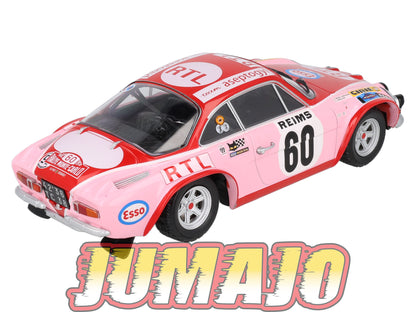 RVR50 1/18 Altaya Vainqueurs rallye Alpine- Renault A110  1600 RMC 1972 P Moss Carlsson