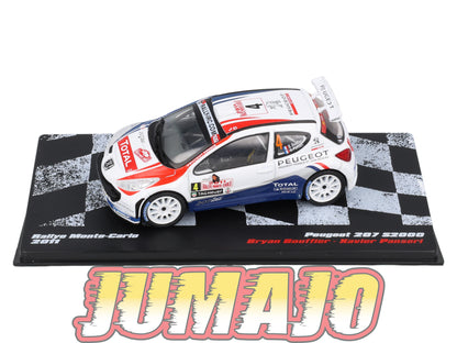 RVR51 1/43 Altaya Vainqueurs rallye PEUGEOT 207 S2000 2011 #4 B Bouffier