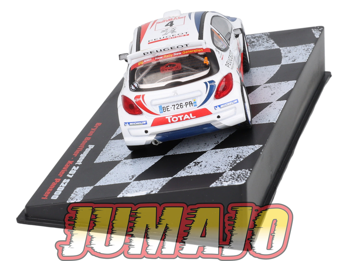 RVR51 1/43 Altaya Vainqueurs rallye PEUGEOT 207 S2000 2011 #4 B Bouffier