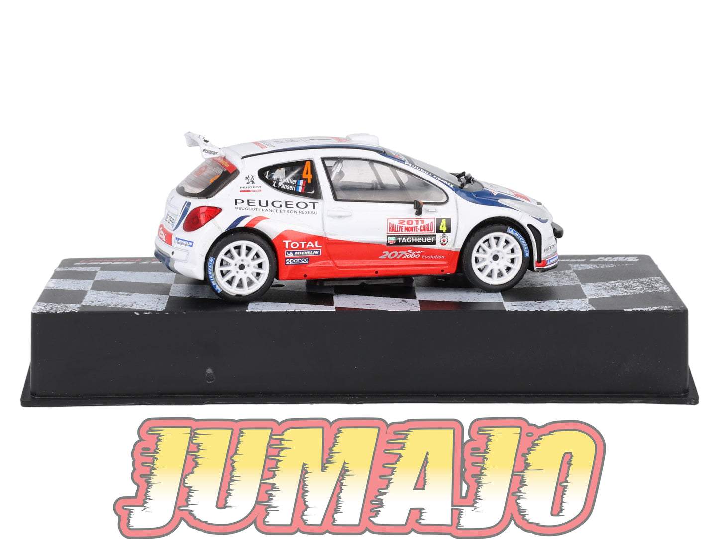 RVR51 1/43 Altaya Vainqueurs rallye PEUGEOT 207 S2000 2011 #4 B Bouffier