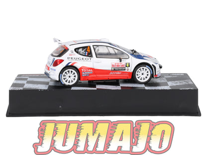 RVR51 1/43 Altaya Vainqueurs rallye PEUGEOT 207 S2000 2011 #4 B Bouffier