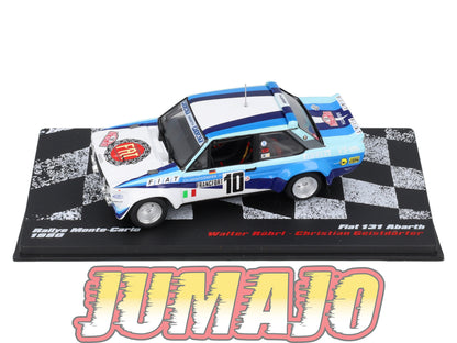 RVR52 1/43 Altaya Vainqueurs rallye FIAT 131 Abarth 1980 #10 W Rohrl