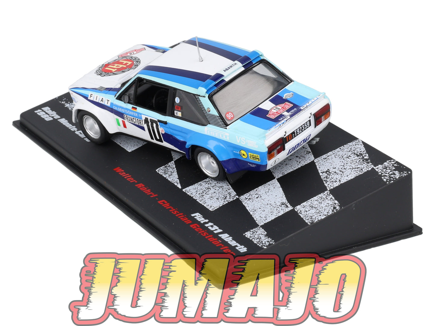 RVR52 1/43 Altaya Vainqueurs rallye FIAT 131 Abarth 1980 #10 W Rohrl
