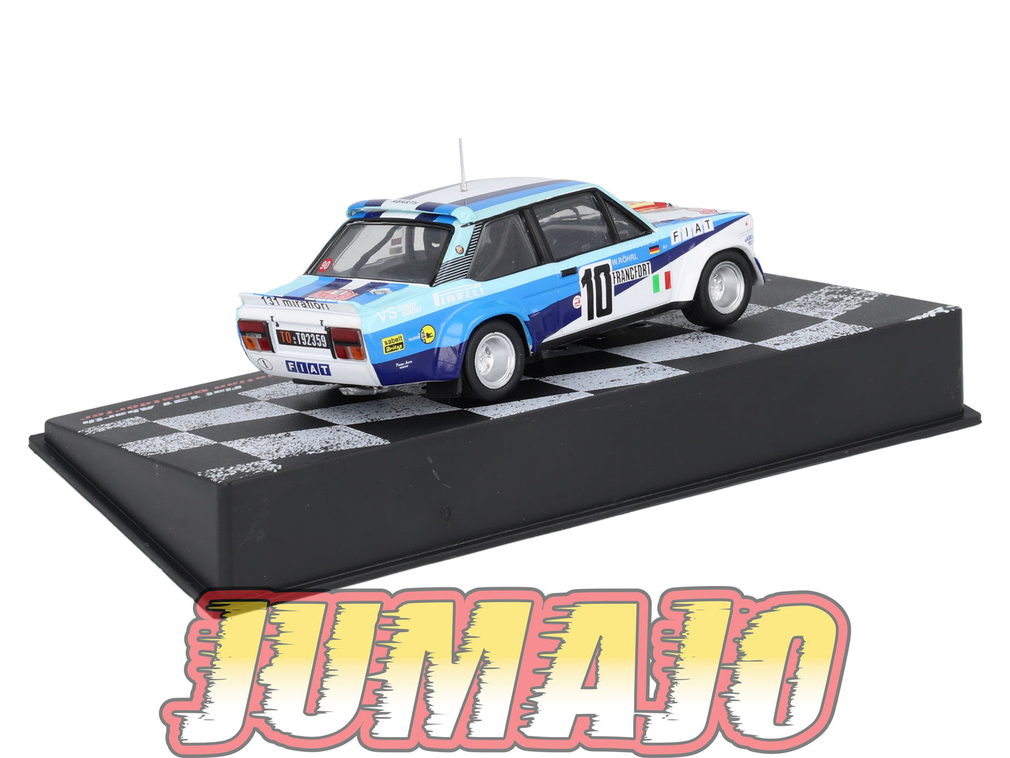 RVR52 1/43 Altaya Vainqueurs rallye FIAT 131 Abarth 1980 #10 W Rohrl