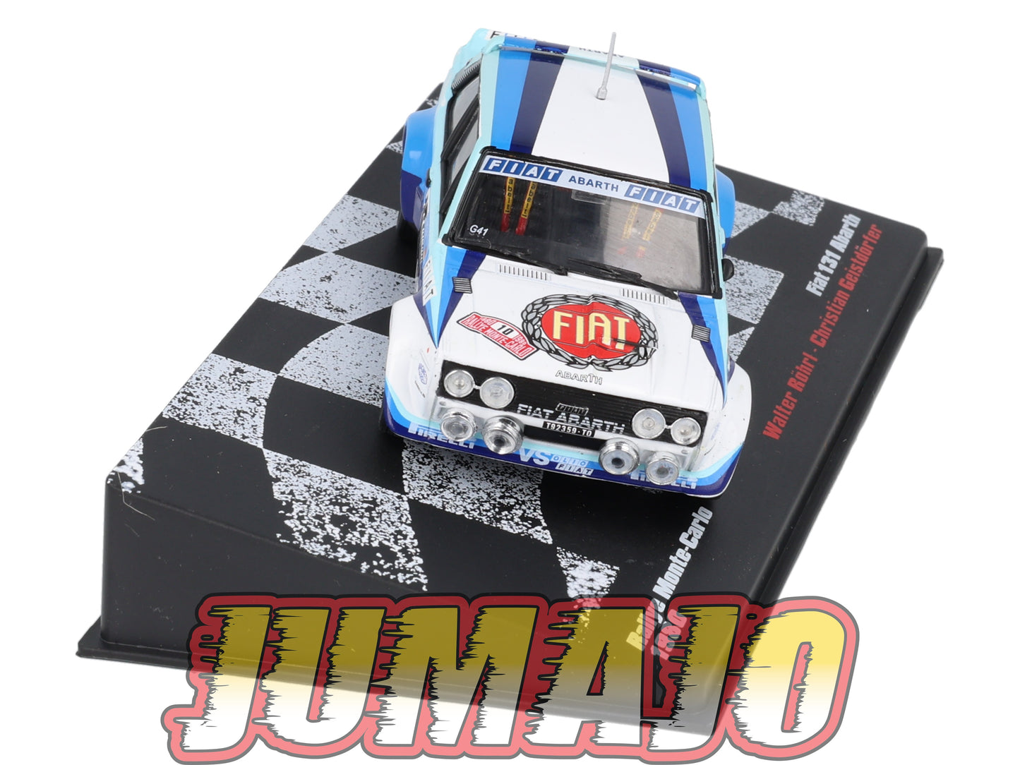 RVR52 1/43 Altaya Vainqueurs rallye FIAT 131 Abarth 1980 #10 W Rohrl