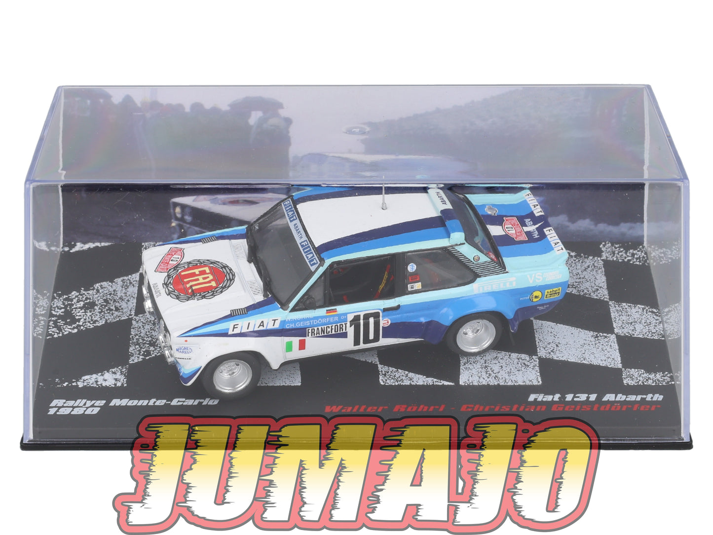 RVR52 1/43 Altaya Vainqueurs rallye FIAT 131 Abarth 1980 #10 W Rohrl