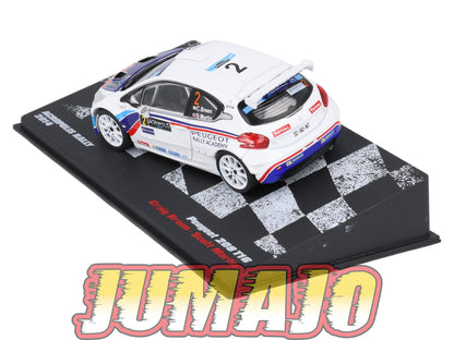 RVR53 1/43 Altaya Vainqueurs rallye PEUGEOT 208 T16 2014 #2 C Breen