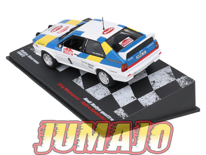 RVR54 1/43 Altaya Vainqueurs rallye Audi quattro Sanremo 1982 Blomqvist
