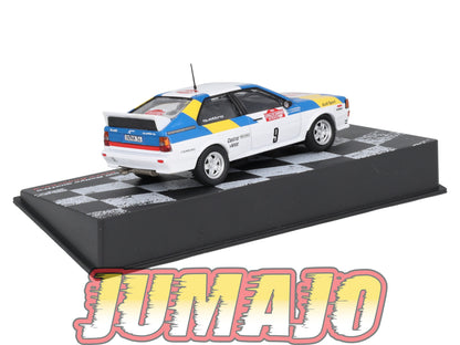 RVR54 1/43 Altaya Vainqueurs rallye Audi quattro Sanremo 1982 Blomqvist