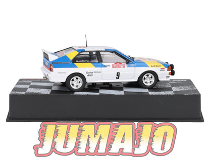 RVR54 1/43 Altaya Vainqueurs rallye Audi quattro Sanremo 1982 Blomqvist