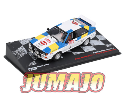 RVR54 1/43 Altaya Vainqueurs rallye Audi quattro Sanremo 1982 Blomqvist