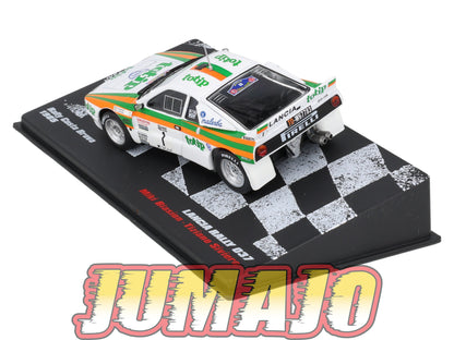 RVR55 1/43 Altaya Vainqueurs rallye Lancia Rally 037 Costa Brava 1985 Biasion