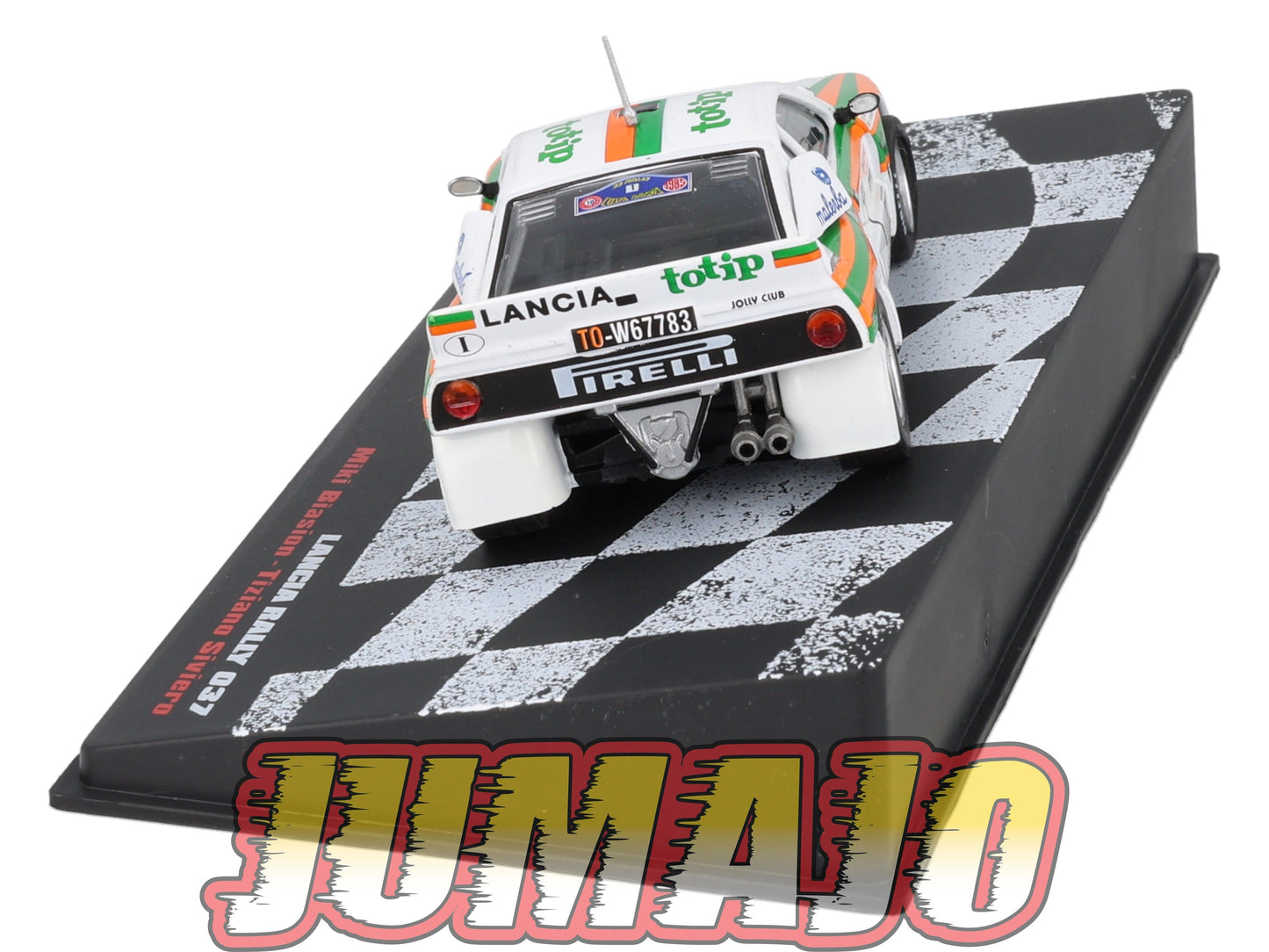RVR55 1/43 Altaya Vainqueurs rallye Lancia Rally 037 Costa Brava 1985 Biasion