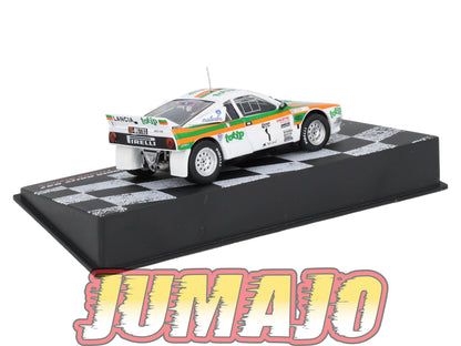 RVR55 1/43 Altaya Vainqueurs rallye Lancia Rally 037 Costa Brava 1985 Biasion