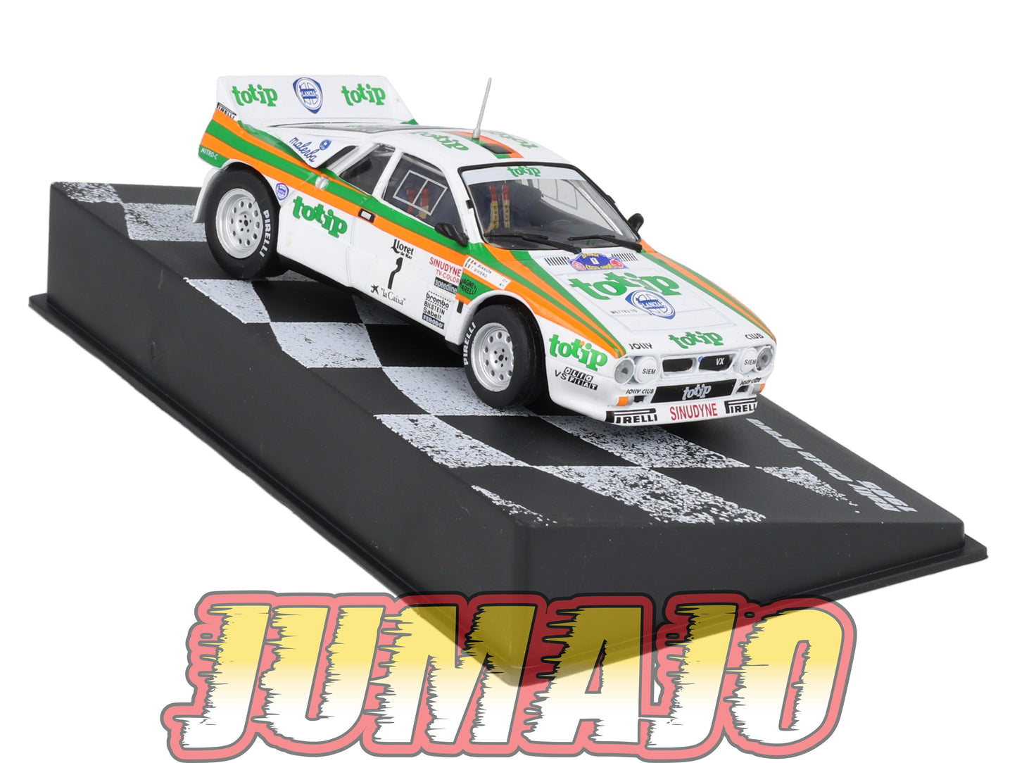 RVR55 1/43 Altaya Vainqueurs rallye Lancia Rally 037 Costa Brava 1985 Biasion