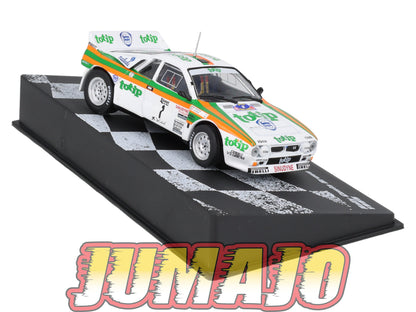 RVR55 1/43 Altaya Vainqueurs rallye Lancia Rally 037 Costa Brava 1985 Biasion