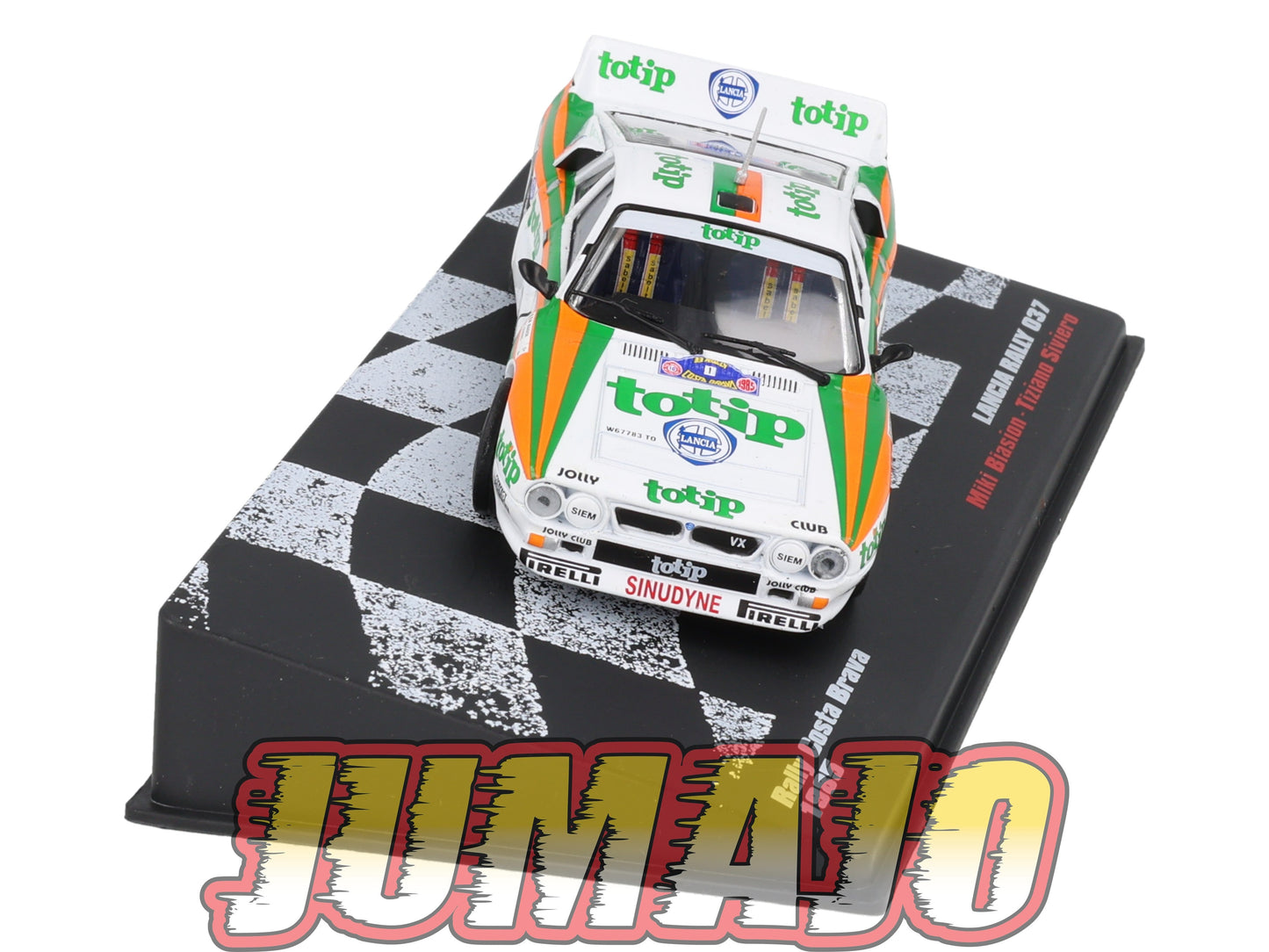 RVR55 1/43 Altaya Vainqueurs rallye Lancia Rally 037 Costa Brava 1985 Biasion