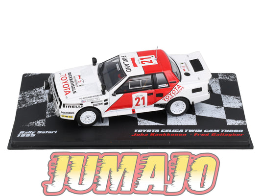 RVR56 1/18 Altaya Rallye Safari TOYOTA CELICA TWIN CAM TURBO 1985 #21