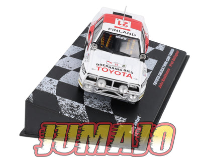 RVR56 1/18 Altaya Rallye Safari TOYOTA CELICA TWIN CAM TURBO 1985 #21 Juha Kankkunen