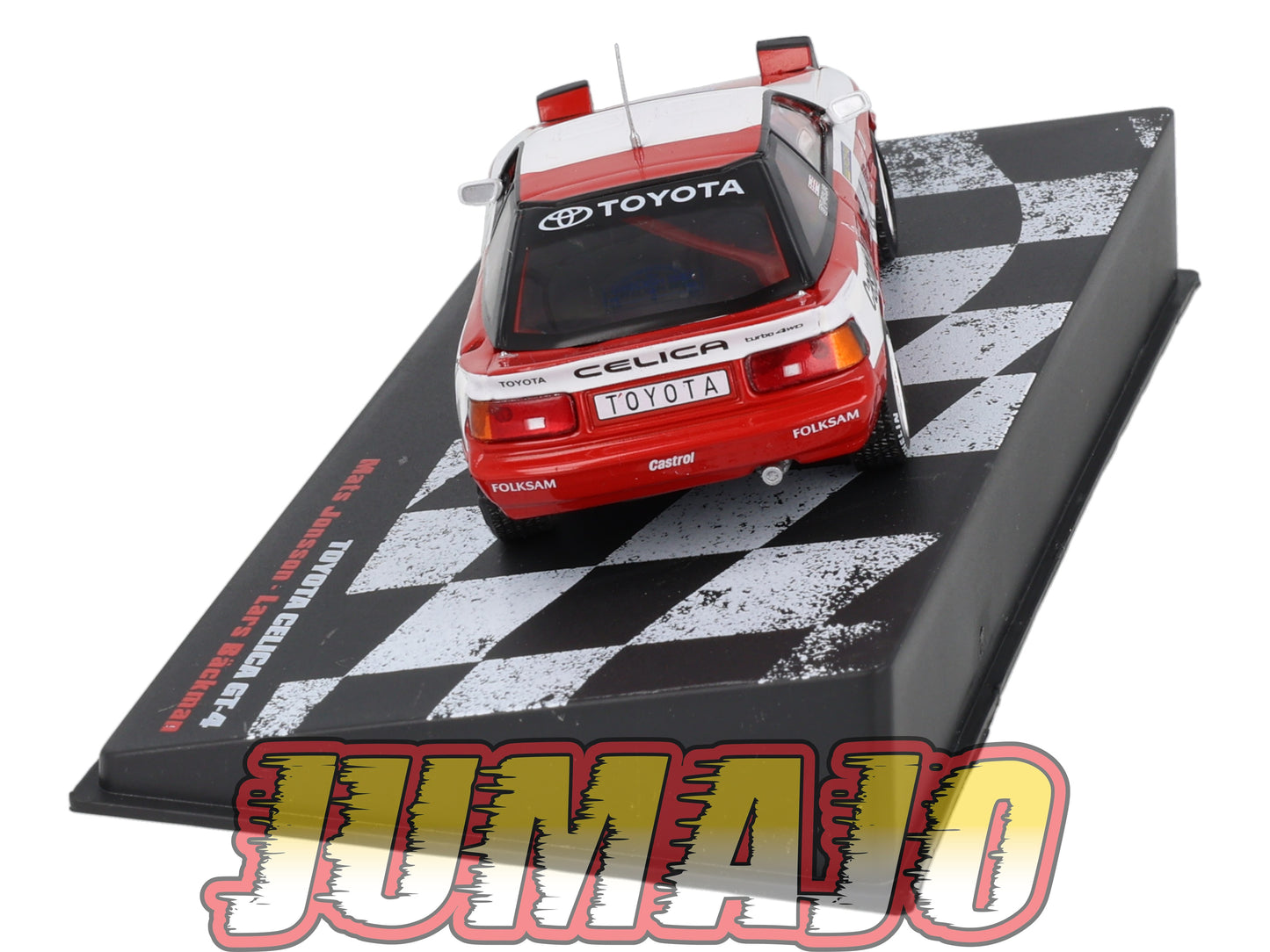 RVR58 1/18 Altaya Rallye SWEDEN TOYOTA CELICA GT 4 1992 #4 Mats Jonsson