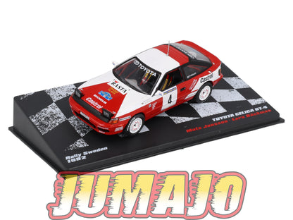 RVR58 1/18 Altaya Rallye SWEDEN TOYOTA CELICA GT 4 1992 #4 Mats Jonsson