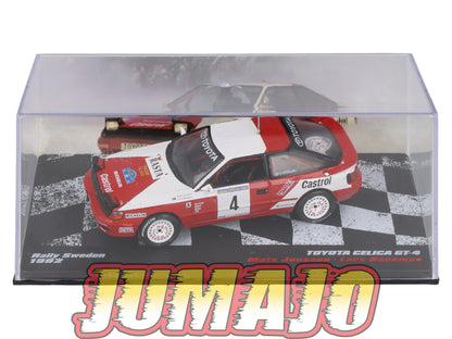 RVR58 1/18 Altaya Rallye SWEDEN TOYOTA CELICA GT 4 1992 #4 Mats Jonsson
