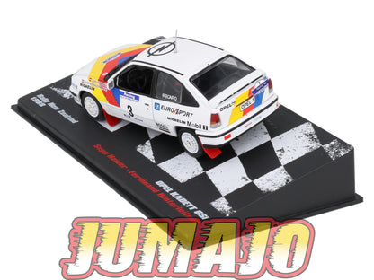 RVR59 1/43 Altaya Vainqueurs rallye Opel Kadett GSi New Zealand 1988 Haider