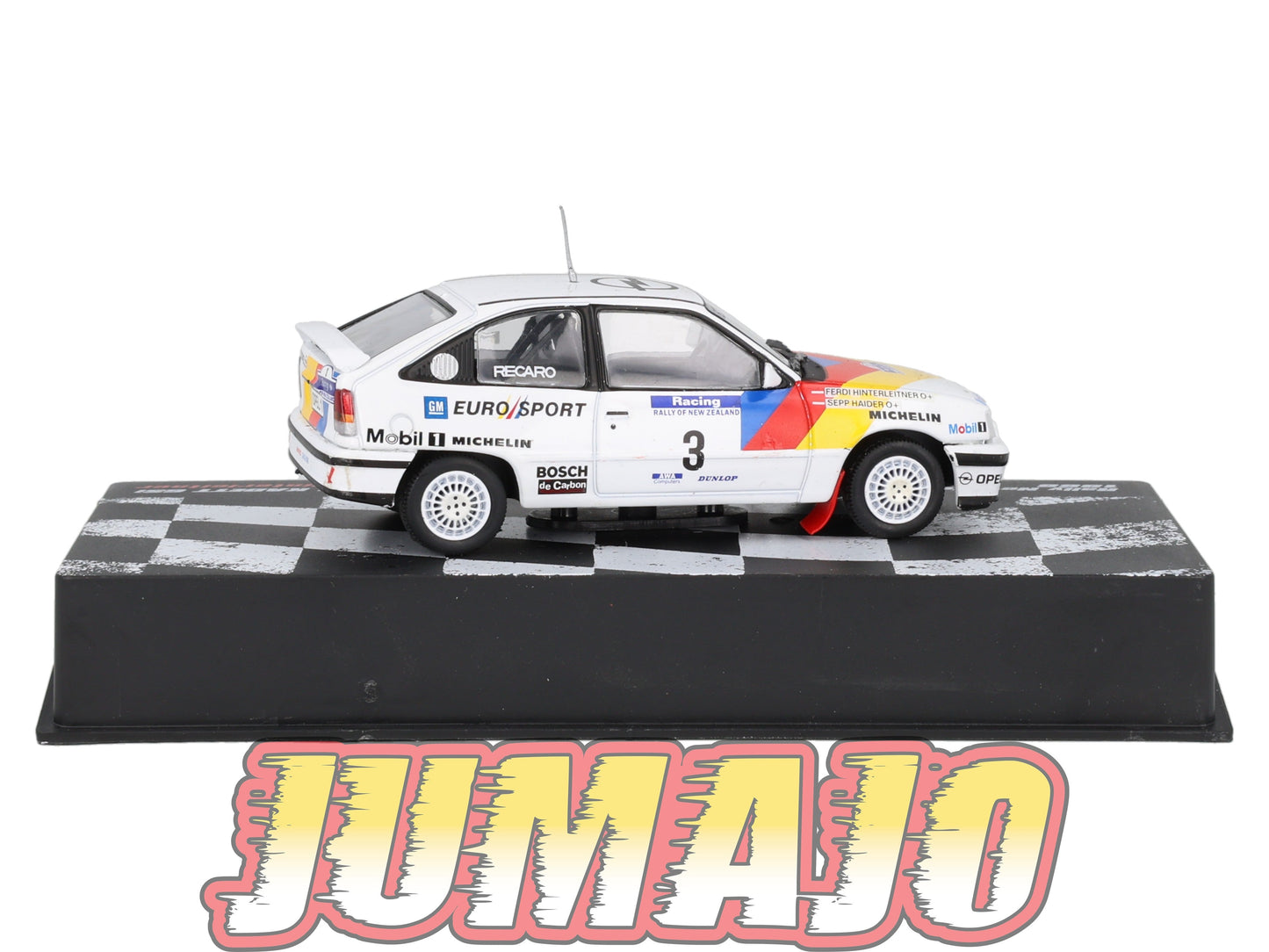 RVR59 1/43 Altaya Vainqueurs rallye Opel Kadett GSi New Zealand 1988 Haider