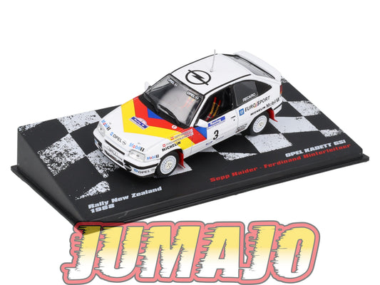 RVR59 1/43 Altaya Vainqueurs rallye Opel Kadett GSi New Zealand 1988 Haider #3