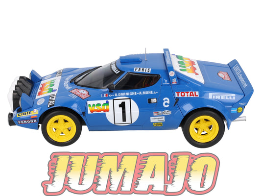 RVR60 1/18 Altaya Vainqueurs rallye Lancia Stratos Darniche Monte-Carlo 1980 #1
