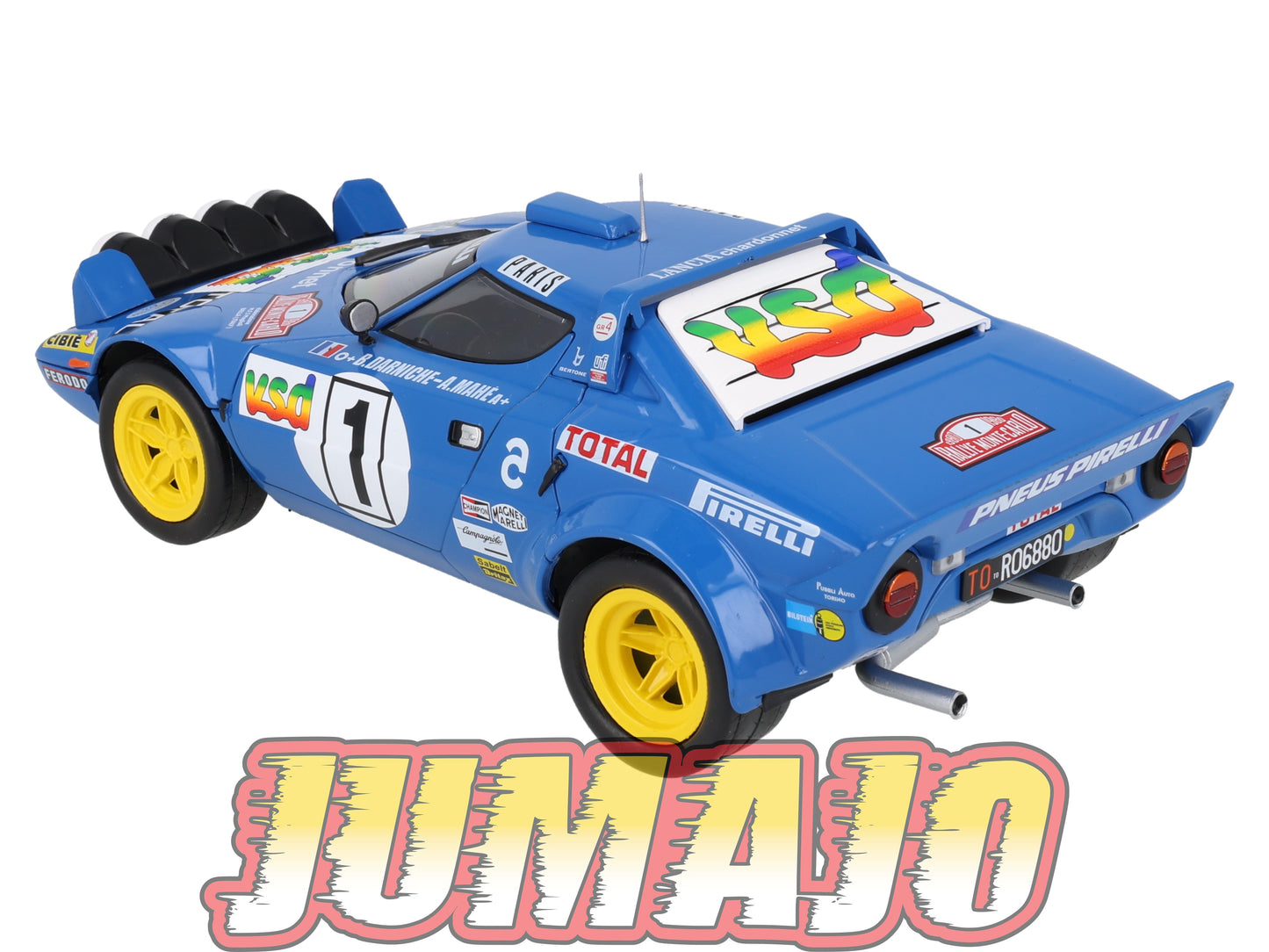 RVR60 1/18 Altaya Vainqueurs rallye Lancia Stratos Darniche Monte-Carlo 1980 #1