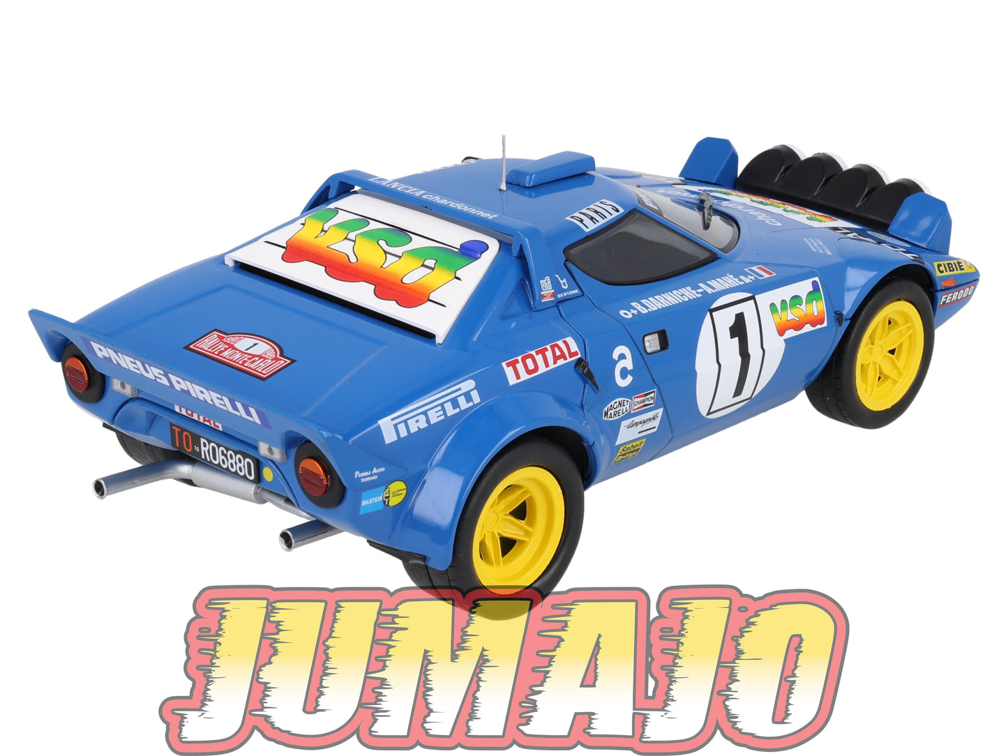 RVR60 1/18 Altaya Vainqueurs rallye Lancia Stratos Darniche Monte-Carlo 1980 #1