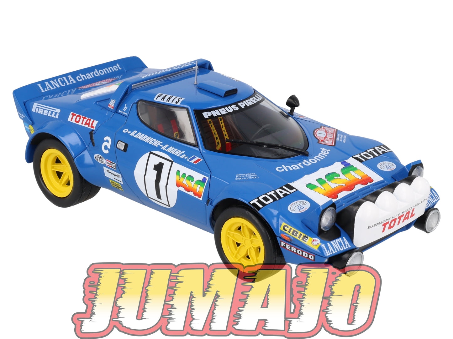 RVR60 1/18 Altaya Vainqueurs rallye Lancia Stratos Darniche Monte-Carlo 1980 #1