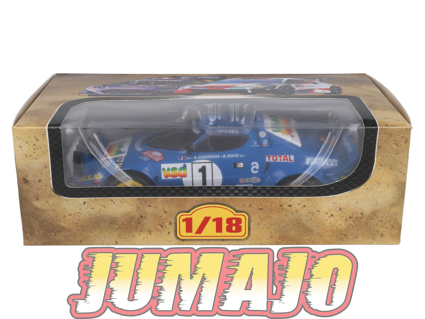 RVR60 1/18 Altaya Vainqueurs rallye Lancia Stratos Darniche Monte-Carlo 1980 #1