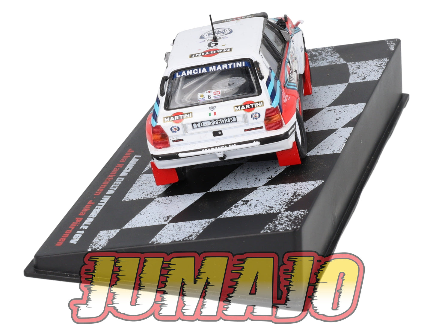 RVR61 1/43 Altaya Vainqueurs rallye LANCIA DELTA INTEGRALE 16V 1991 KANKKUNEN #6