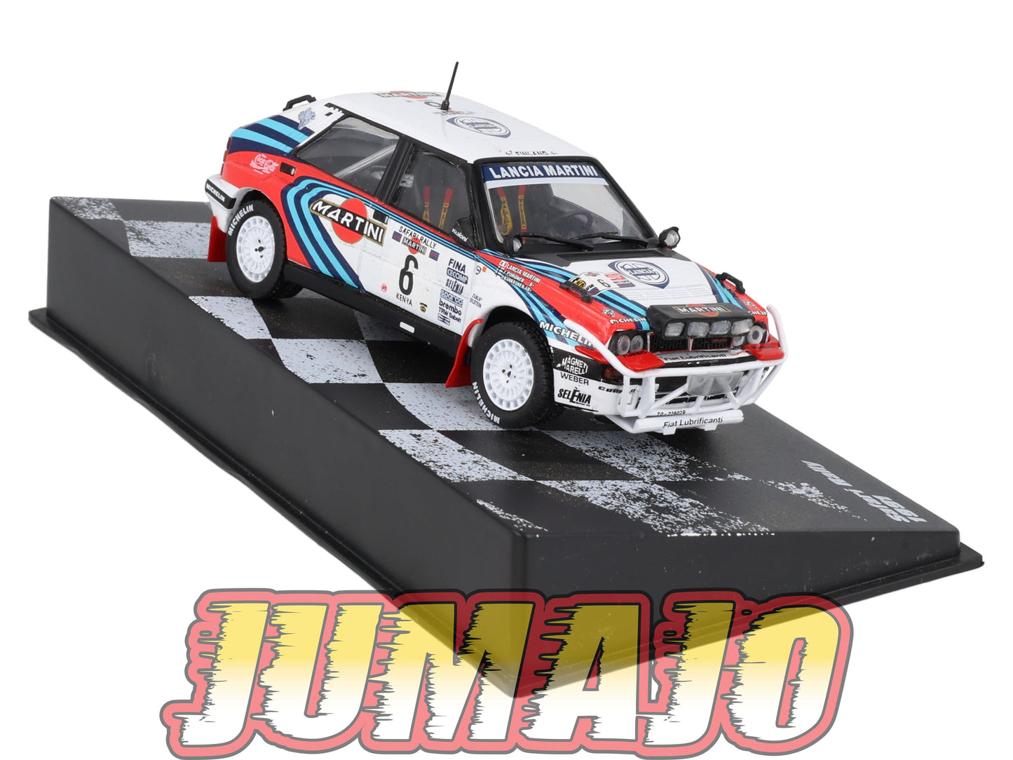 RVR61 1/43 Altaya Vainqueurs rallye LANCIA DELTA INTEGRALE 16V 1991 KANKKUNEN #6